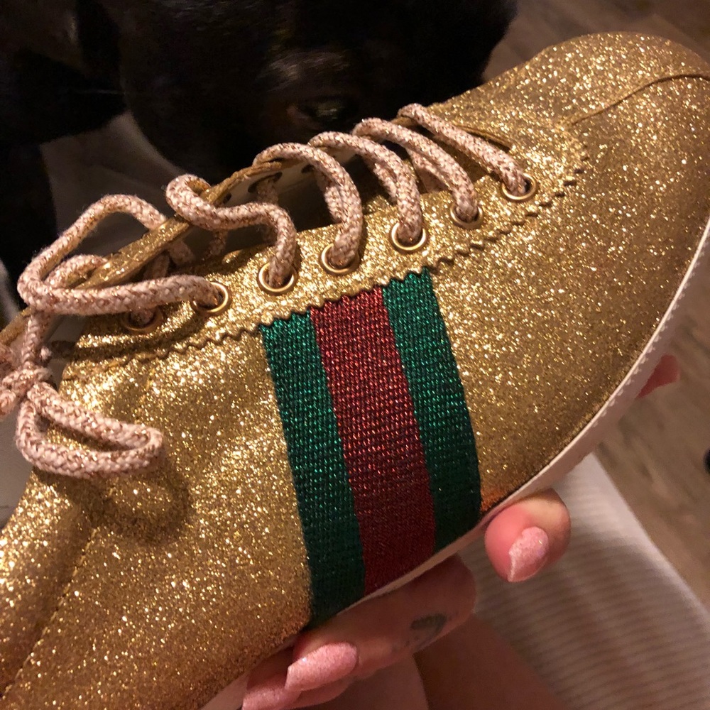 Gucci Glitter Sneaker